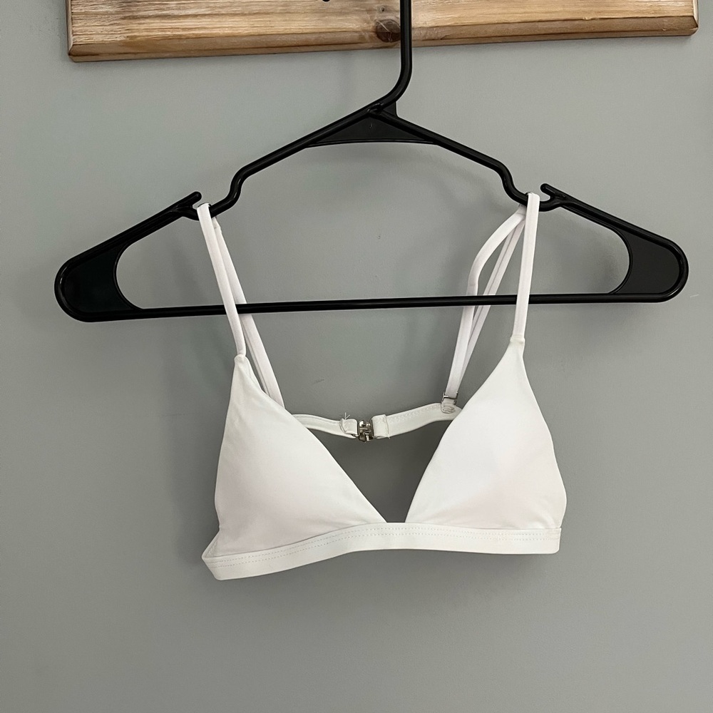 White Bikini Top